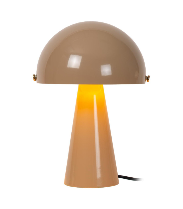 Lucide BARONE - Table lamp - Ø 23 cm - 1xE27 - Taupe - Vibes-5