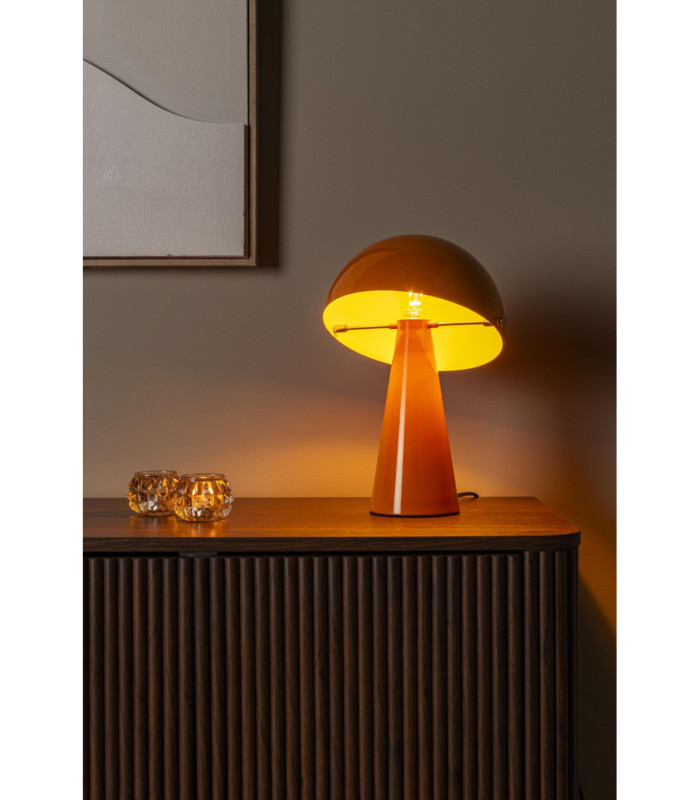 Lucide BARONE - Table lamp - Ø 23 cm - 1xE27 - Orange - Vibes-4
