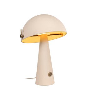 Lucide BARONE - Table lamp - Ø 38 cm - 1xE27 - Cream - Vibes-1