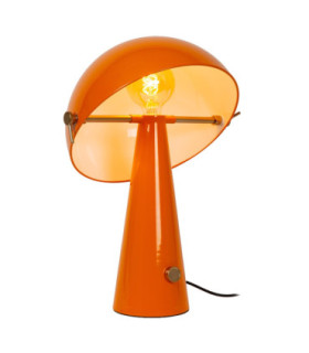 Lucide BARONE - Table lamp - Ø 38 cm - 1xE27 - Orange - Vibes-1