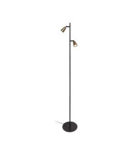 Lucide TIANA - Floor lamp - 2xGU10 (MR16) - Champagne Color - Essential-1
