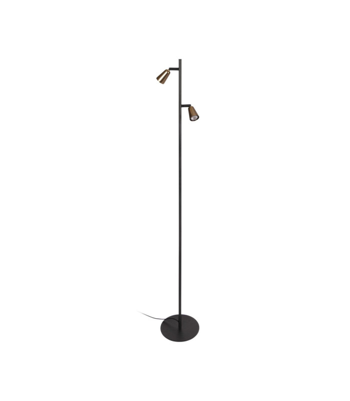 Lucide TIANA - Floor lamp - 2xGU10 (MR16) - Champagne Color - Essential-2