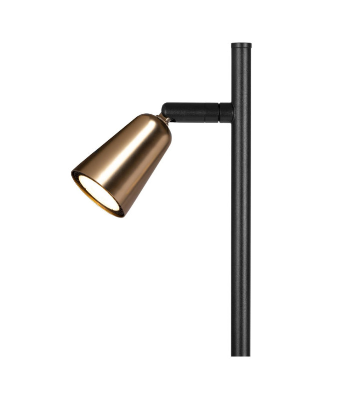 Lucide TIANA - Floor lamp - 2xGU10 (MR16) - Champagne Color - Essential-5