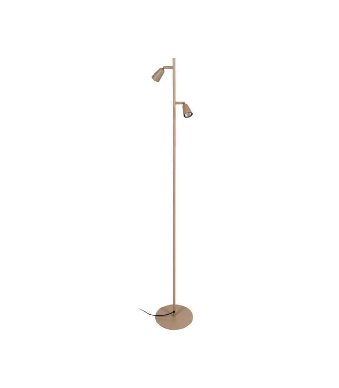 Lucide TIANA - Floor lamp - 2xGU10 (MR16) - Taupe - Essential-2
