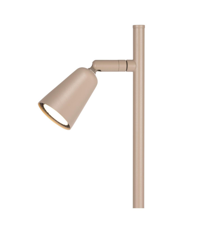 Lucide TIANA - Floor lamp - 2xGU10 (MR16) - Taupe - Essential-6