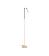 Lucide JASPER - Floor reading lamp - 1xGU10 (MR16) - Cream - Essential-1