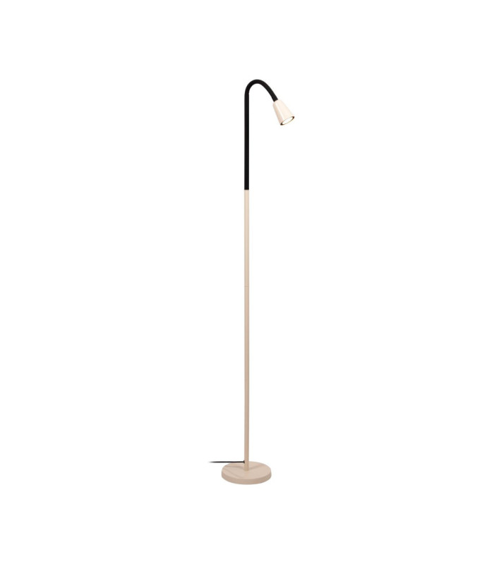 Lucide JASPER - Floor reading lamp - 1xGU10 (MR16) - Cream - Essential-1