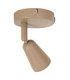 Lucide TIANA - Wall spotlight / Wall light - 1xGU10 (MR16) - Wall light or Ceiling light - Taupe - Essential-3