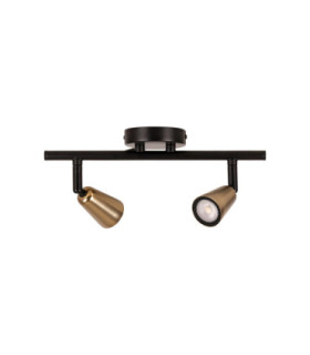 Lucide TIANA - Wall spotlight / Wall light - 2xGU10 (MR16) - Champagne Color - Essential-2