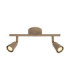 Lucide TIANA - Wall spotlight / Wall light - 2xGU10 (MR16) - Taupe - Essential-1