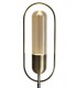 Floor Lamp, 1 x 7W LED, 4000K, 790lm, Antique Brass, Amber - 5