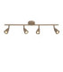 Lucide TIANA - Ceiling spotlight - 4xGU10 (MR16) - Taupe - Essential-1