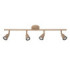 Lucide TIANA - Ceiling spotlight - 4xGU10 (MR16) - Taupe - Essential-2