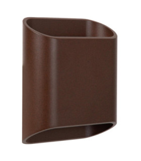 Lucide ATILA - Wall light Indoor/Outdoor - LED Dim. - 2x5W 2700K - IP65 - Rust Brown-2