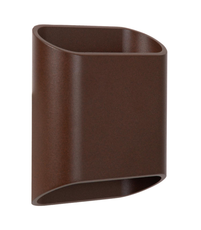 Lucide ATILA - Wall light Indoor/Outdoor - LED Dim. - 2x5W 2700K - IP65 - Rust Brown-2