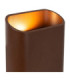 Lucide ATILA - Wall light Indoor/Outdoor - LED Dim. - 2x5W 2700K - IP65 - Rust Brown-4