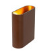 Lucide ATILA - Wall light Indoor/Outdoor - LED Dim. - 2x5W 2700K - IP54 - Rust Brown-3