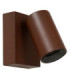 Lucide EMERIC - Wall spotlight / Wall light Indoor/Outdoor - LED - CCT - 1x10W 2200K/3000K - IP54 - Rust Brown - Essential-2
