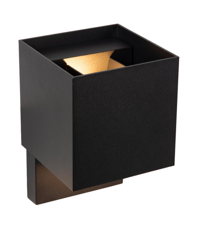 Lucide TADZIO - Wall light Indoor/Outdoor - LED - CCT - 1x7W 2700K/4000K - IP65 - Motion Sensor - Black - Essential-4