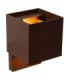 Lucide TADZIO - Wall light Indoor/Outdoor - LED - CCT - 1x7W 2700K/4000K - IP65 - Motion Sensor - Rust Brown - Essential-4
