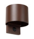Lucide TADZIO - Wall light Indoor/Outdoor - LED - CCT - 1x7W 2700K/4000K - IP65 - Motion Sensor - Rust Brown - Essential-2