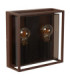 Lucide COZETTE - Wall light Indoor/Outdoor - 2xE27 - IP65 - Rust Brown - Essential-2