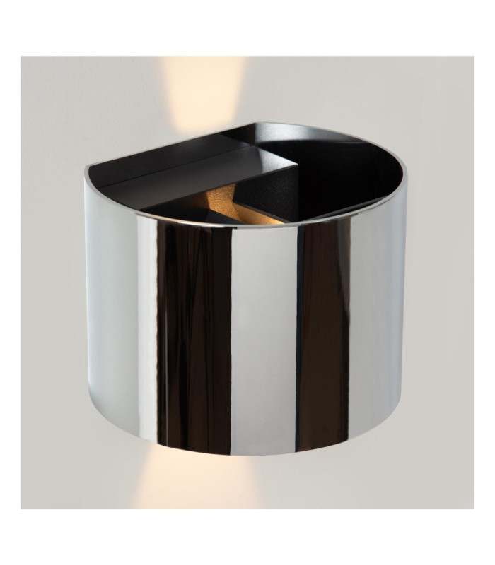 Lucide ARMIN - Wall spotlight / Wall light Bathroom - LED Dim. - CCT - 2x3.5W 2200K/3000K - IP54 - Chrome - Essential-4