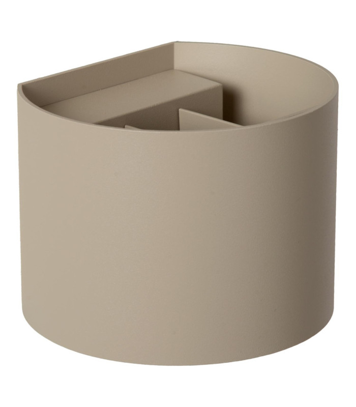 Lucide ARMIN - Wall spotlight / Wall light Bathroom - LED Dim. - CCT - 2x3.5W 2200K/3000K - IP54 - Taupe - Essential-2