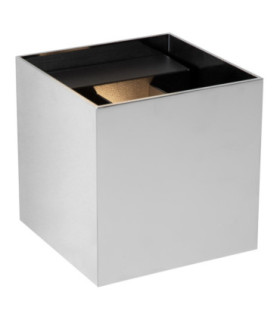 Lucide ARMIN - Wall spotlight / Wall light Bathroom - LED Dim. - CCT - 2x3.5W 2200K/3000K - IP54 - Chrome - Essential-1