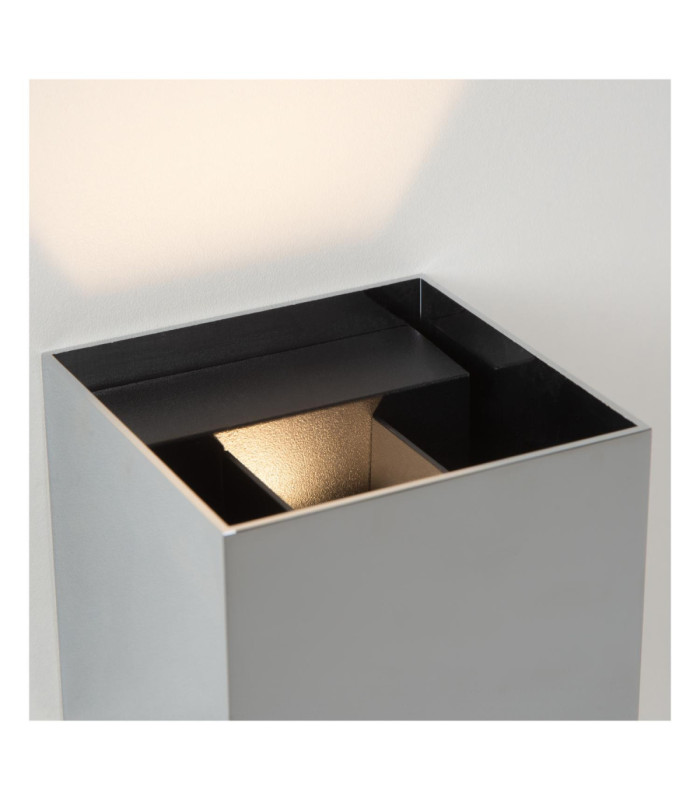 Lucide ARMIN - Wall spotlight / Wall light Bathroom - LED Dim. - CCT - 2x3.5W 2200K/3000K - IP54 - Chrome - Essential-4