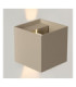 Lucide ARMIN - Wall spotlight / Wall light Bathroom - LED Dim. - CCT - 2x3.5W 2200K/3000K - IP54 - Taupe - Essential-5