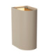 Lucide APLIS - Wall spotlight / Wall light Indoor/Outdoor - LED - CCT - 2x5W 2200K/3000K - IP54 - Taupe - Essential-1