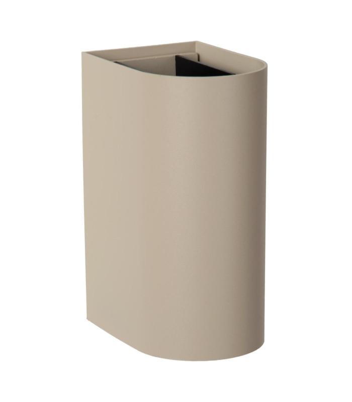 Lucide APLIS - Wall spotlight / Wall light Indoor/Outdoor - LED - CCT - 2x5W 2200K/3000K - IP54 - Taupe - Essential-2