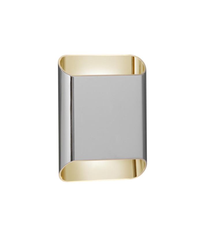 Lucide ATILA II - Wall light Bathroom - LED Dim. - CCT - 2x5W 2200K/3000K - IP54 - Chrome - Essential-1