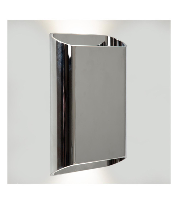 Lucide ATILA II - Wall light Bathroom - LED Dim. - CCT - 2x5W 2200K/3000K - IP54 - Chrome - Essential-3