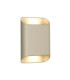 Lucide ATILA II - Wall light Bathroom - LED Dim. - CCT - 2x5W 2200K/3000K - IP54 - Taupe - Essential-1