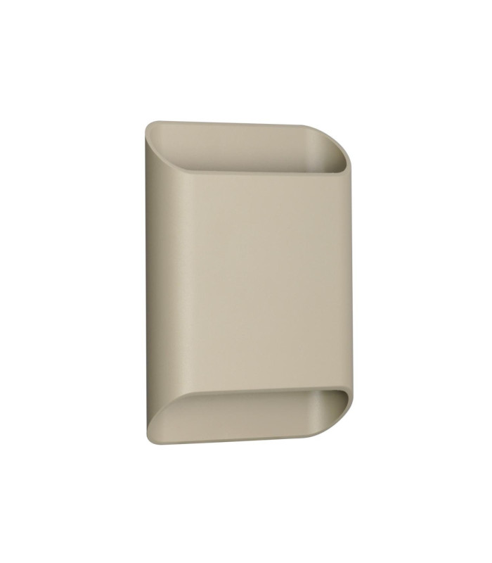 Lucide ATILA II - Wall light Bathroom - LED Dim. - CCT - 2x5W 2200K/3000K - IP54 - Taupe - Essential-2