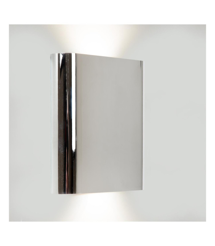 Lucide ATILA II - Wall light Bathroom - LED Dim. - CCT - 2x5W 2200K/3000K - IP54 - Chrome - Essential-3