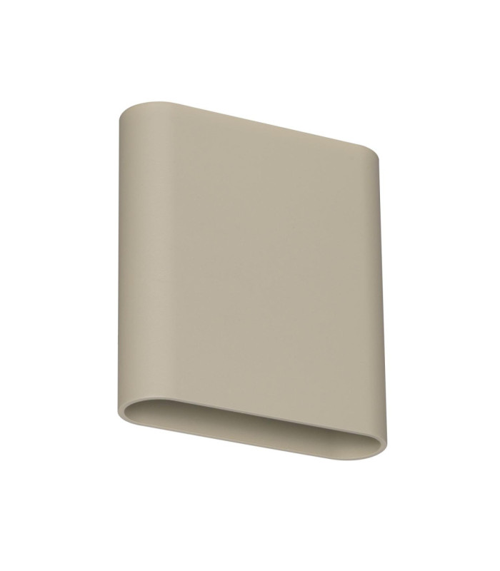 Lucide ATILA II - Wall light Bathroom - LED Dim. - CCT - 2x5W 2200K/3000K - IP54 - Taupe - Essential-2