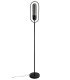 Floor Lamp, 1 x 7W LED, 4000K, 790lm, Black, Smoked - 3