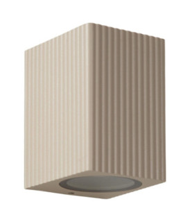 Lucide ANGELINA - Wall spotlight / Wall light Indoor/Outdoor - 1xGU10 (MR16) - IP65 - Taupe - Essential-2