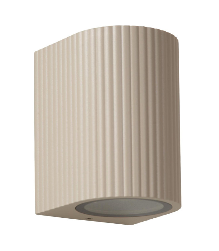 Lucide ANGELINA - Wall spotlight / Wall light Indoor/Outdoor - 1xGU10 (MR16) - IP65 - Taupe - Essential-2