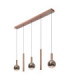 Lucide JASMINE - Pendant light - LED Dim. - CCT - 5x4W 2200K/3300K - Copper - Premium-10