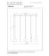 Lucide JASMINE - Pendant light - LED Dim. - CCT - 5x4W 2200K/3300K - Copper - Premium-12