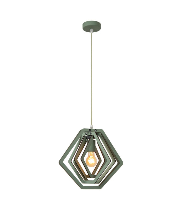 Lucide MAURO - Pendant light Children - 1xE27 - Green-1