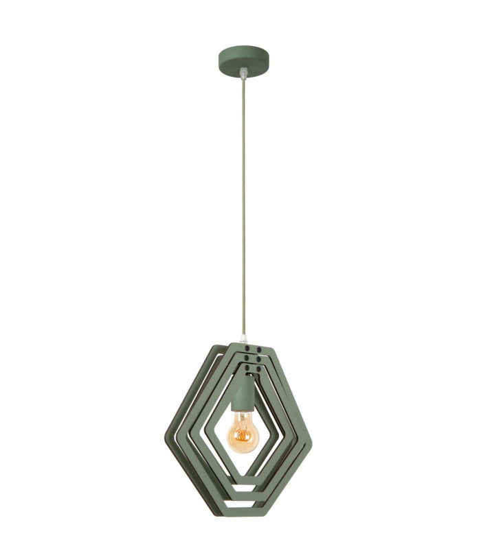 Lucide MAURO - Pendant light Children - 1xE27 - Green-2