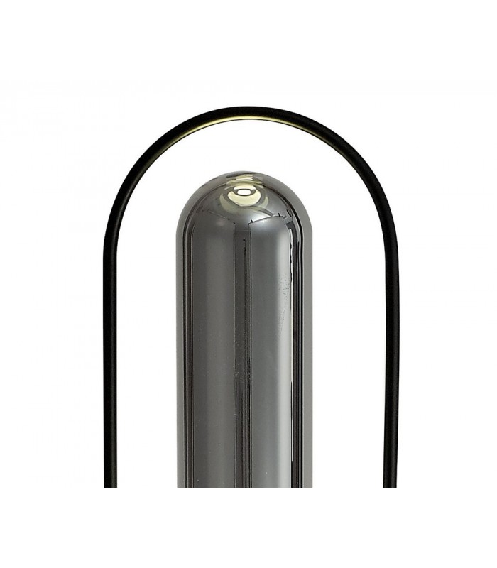 Floor Lamp, 1 x 7W LED, 4000K, 790lm, Black, Smoked - 7