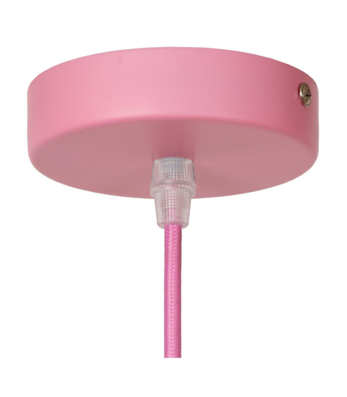 Lucide MAURO - Pendant light Children - 1xE27 - Pink-7