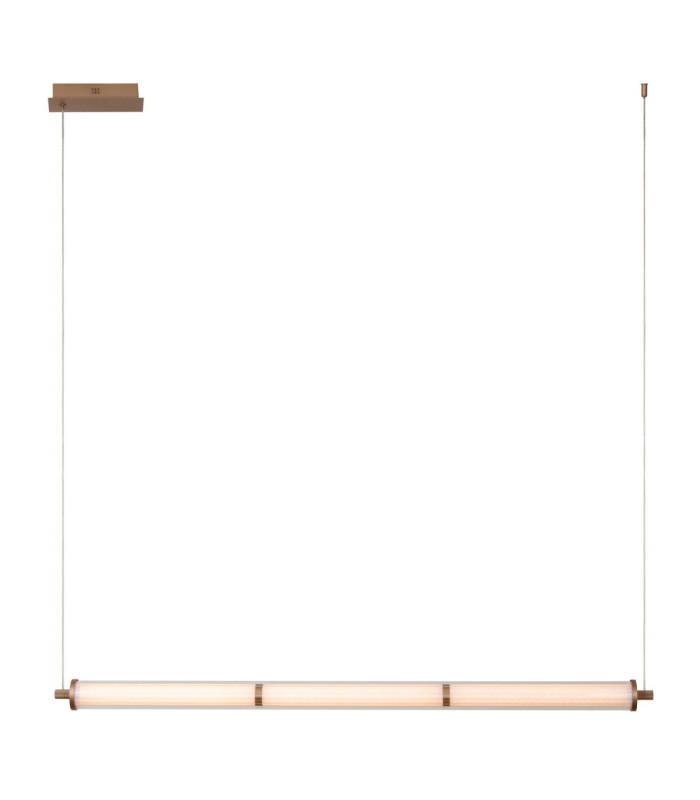 Lucide VALENTINE - Pendant light - LED Dim. - CCT - 1x36W 2200K/3000K - Champagne Color - Vibes-1
