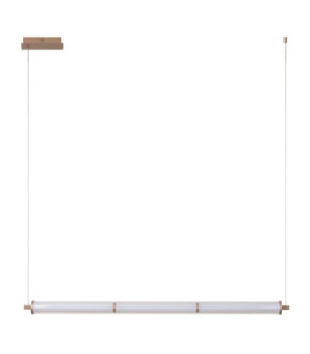 Lucide VALENTINE - Pendant light - LED Dim. - CCT - 1x36W 2200K/3000K - Champagne Color - Vibes-2